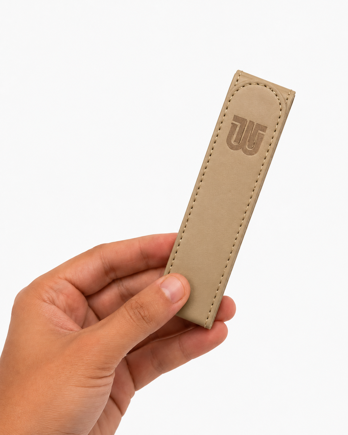 Beige No-Buckle Belt - 2 pieces