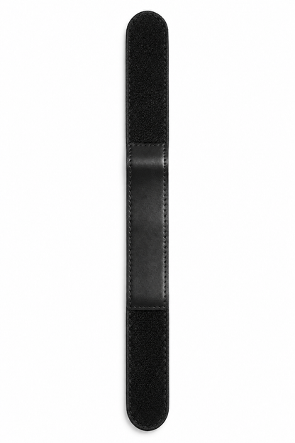 Black No-Buckle Belt - 2 pieces