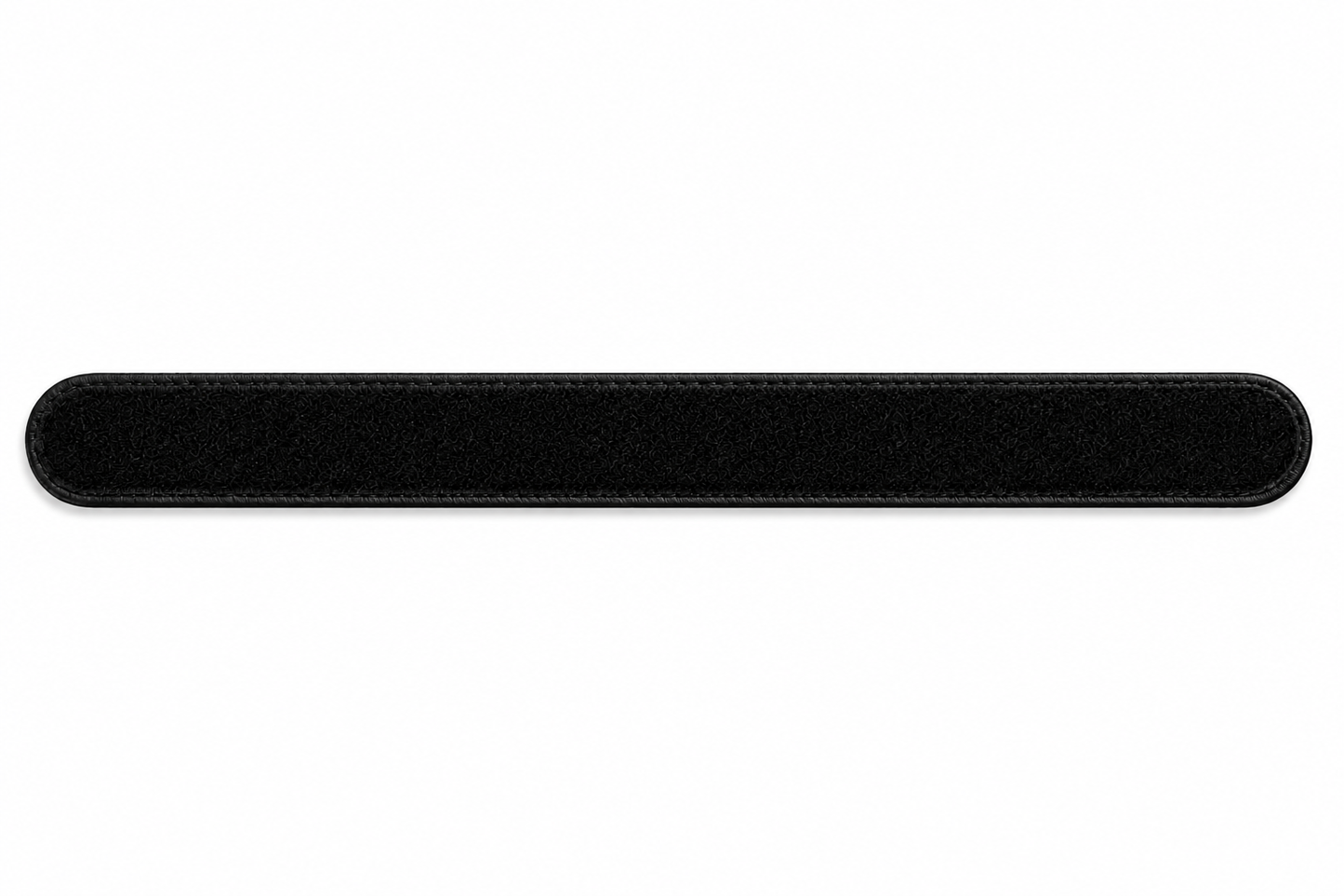 Black No-Buckle Belt - 2 pieces