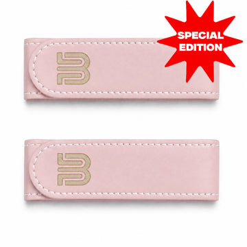 Pink No-Buckle Belt - 2 pieces